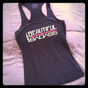 COPY - RARE ..Beautiful badass tank top large